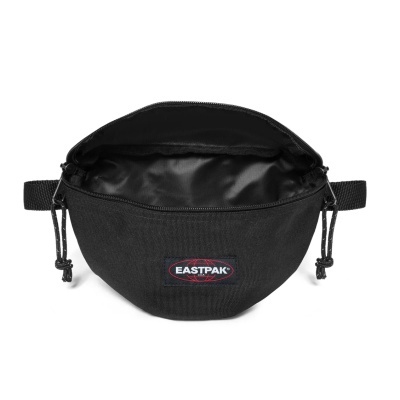 Bolsa preta EASTPAK com logótipo e fecho