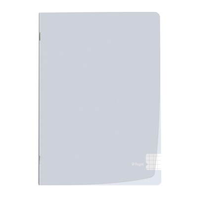 Caderno ou dossier azul claro com logótipo Foogal