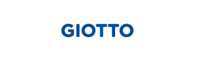 Logotipo da marca GIOTTO em azul sobre fundo branco
