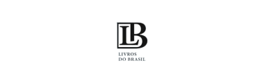 Logótipo LB Livros do Brasil em preto sobre fundo branco