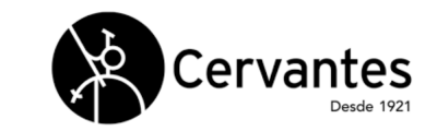 Logótipo Cervantes desde 1921 com ícone circular preto