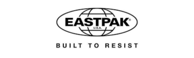 Logótipo EASTPAK U.S.A. com texto BUILT TO RESIST