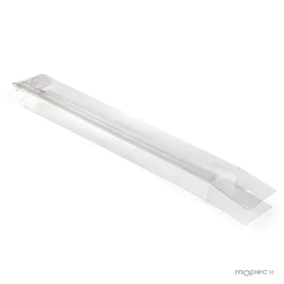 Embalagem transparente longa de plástico rígido