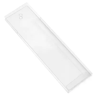 Capa protetora transparente para smartphone em plástico rígido