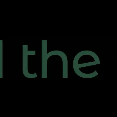 Texto 'mind the trash' em verde escuro sobre fundo preto