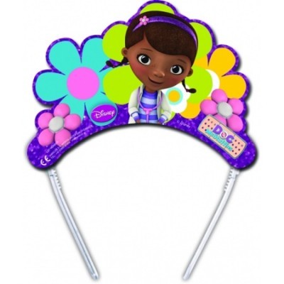 Acessório para cabeça infantil Doc McStuffins colorido