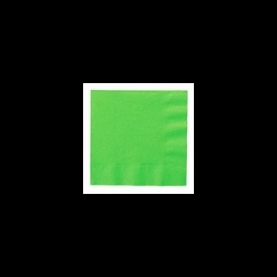 Guardanapo de papel verde quadrado