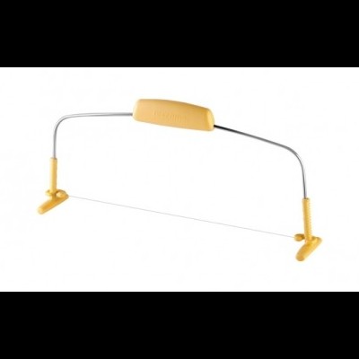 Arco de serra com empunhadura e suportes amarelos