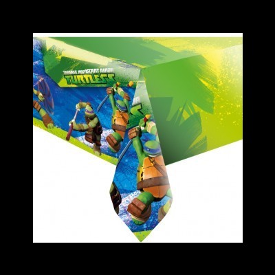 Toalha de mesa com tema 'Teenage Mutant Ninja Turtles'