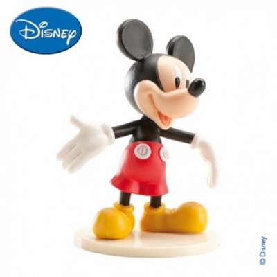 Figura de ação de Mickey Mouse colorida sobre base branca