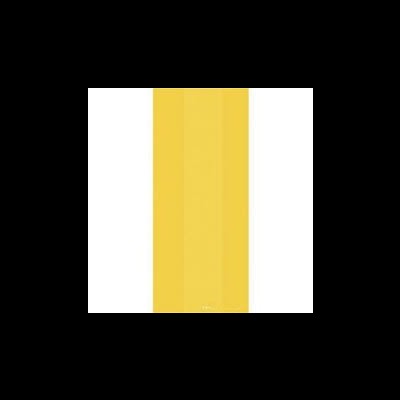 Toalha de praia amarela simples sobre superfície plana