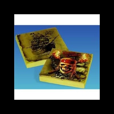 Dois blocos de notas de capa ilustrada com temática de piratas