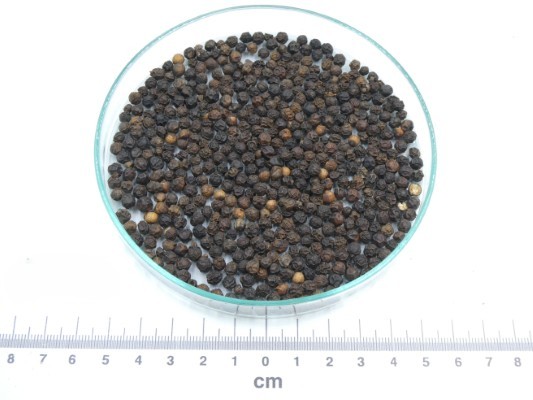 Pimenta-preta bio* Pimenta preta grão bio a granel