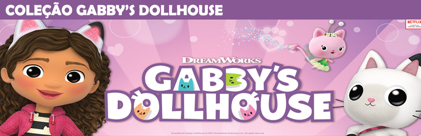 COLE&Ccedil;&Atilde;O GABBY&rsquo;S DOLLHOUSE