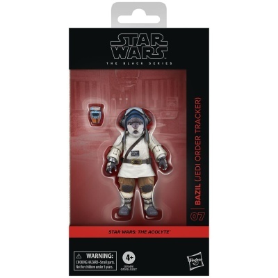 Figura de ação Star Wars Bazli na embalagem
