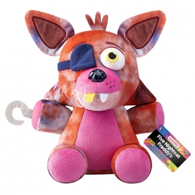 Pelucha raposa Five Nights at Freddy's com tapa-olho e cauda em gancho