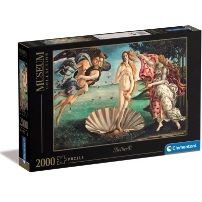 Caixa de puzzle de 2000 peças com reprodução de pintura clássica
