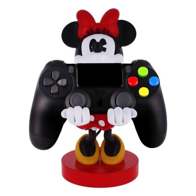 Suporte Minnie para comando de videojogo preto com botões coloridos