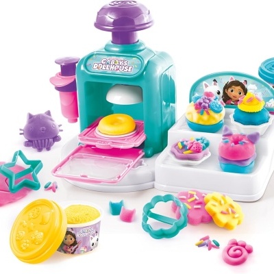 Conjunto de brinquedo SWEET DELICIOUS com forno e acessórios coloridos para modelar
