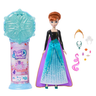 Boneca Anna da Frozen com acessórios e embalagem de surpresa