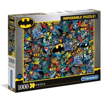 Caixa de puzzle Batman com 1000 peças da Clementoni