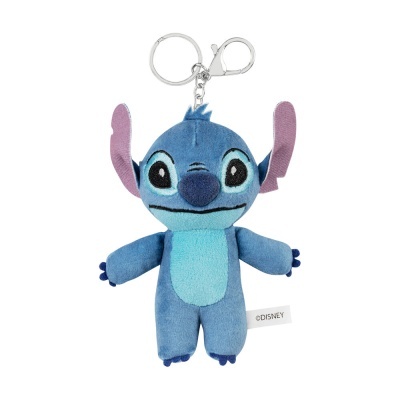 Pendente chave peluche azul com etiqueta ©DISNEY