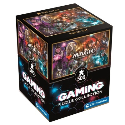 Caixa de puzzle Gaming Clementoni 500 peças Magic The Gathering
