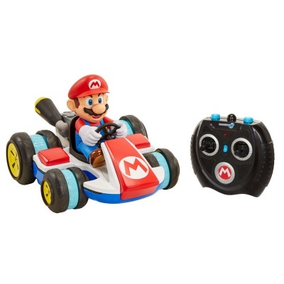 Brinquedo de carrinho de corrida Mario com comando remoto