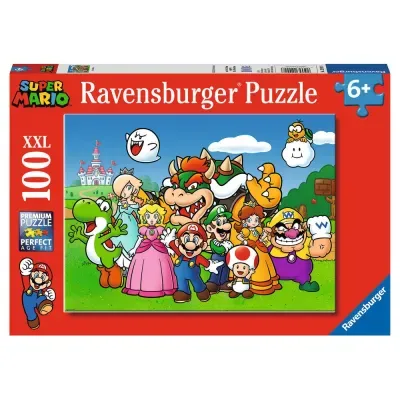 Quebra-cabeças Ravensburger Super Mario 100 peças XXL