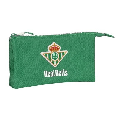 Estojo verde com emblema do Real Betis e texto 'Real Betis'