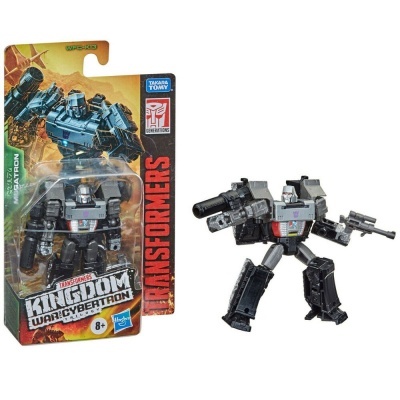 Figura Transformers Kingdom War for Cybertron embalada e fora da embalagem