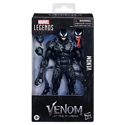 Figura de ação Venom da Marvel Legend em embalagem
