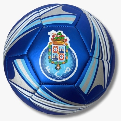 bola de futebol azul com emblema FC Porto no centro