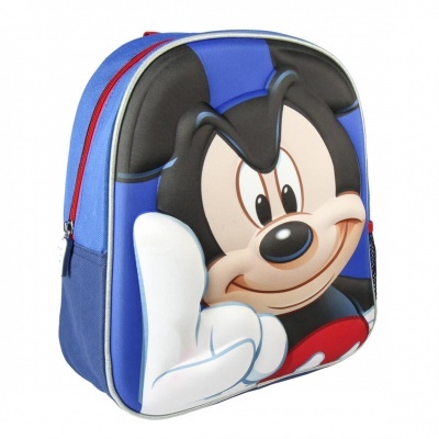 Mochila infantil com estampa do Mickey Mouse em relevo