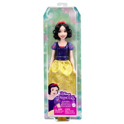 Boneca Branca de Neve Disney Princesas embalada em caixa transparente
