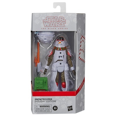Figura de ação Star Wars Snowtrooper Holiday Edition embalada