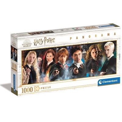 Caixa de puzzle Harry Potter universo mágico com 1000 peças