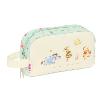 necessaire com personagens Ursinho Pooh e amigos