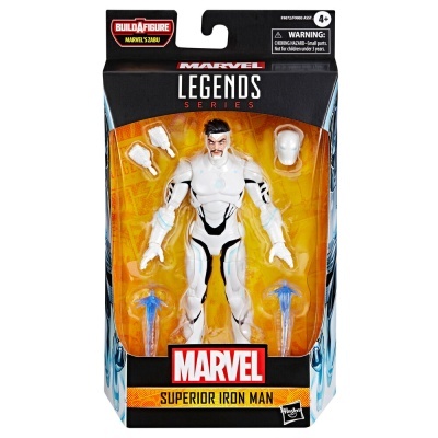 Figura de ação Superior Iron Man da Marvel em embalagem