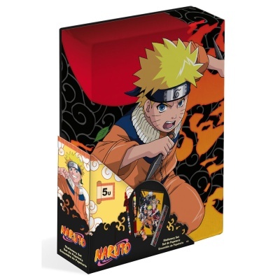 Caixa de cartas Naruto com personagem Naruto Uzumaki