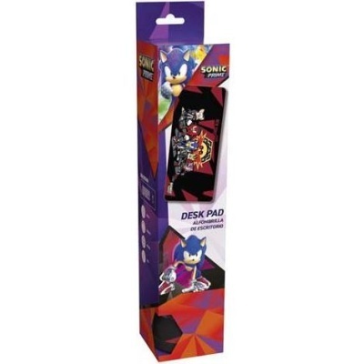 Almofada de secretária Sonic Prime em embalagem colorida com imagem do personagem Sonic
