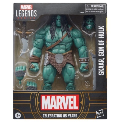 Figura de ação SKAAR, SON OF HULK da Marvel Legends embalada