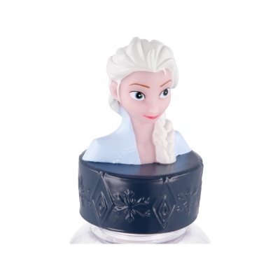 Garrafa com tampa decorativa Elsa de Frozen