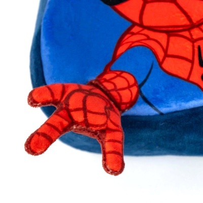 Capa de almofada Homem-Aranha em vermelho e azul