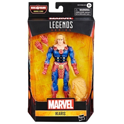 Figura de ação Marvel Legends Series Ikaris em embalagem