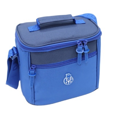 Mala térmica azul com fechos e logótipo do FC Porto
