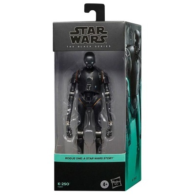 Figura de ação Star Wars K-2SO na embalagem