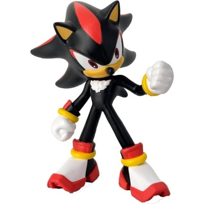 Figura colecionável do personagem Shadow the Hedgehog em plástico