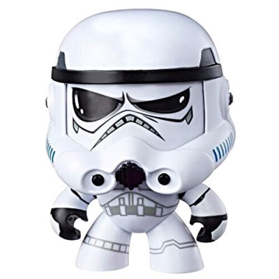 Figura estilizada de Soldado Stormtrooper branco de Star Wars