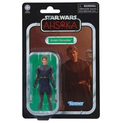 Figura de ação Anakin Skywalker Star Wars Ahsoka na embalagem